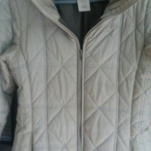 Light gray long Patagonia coat